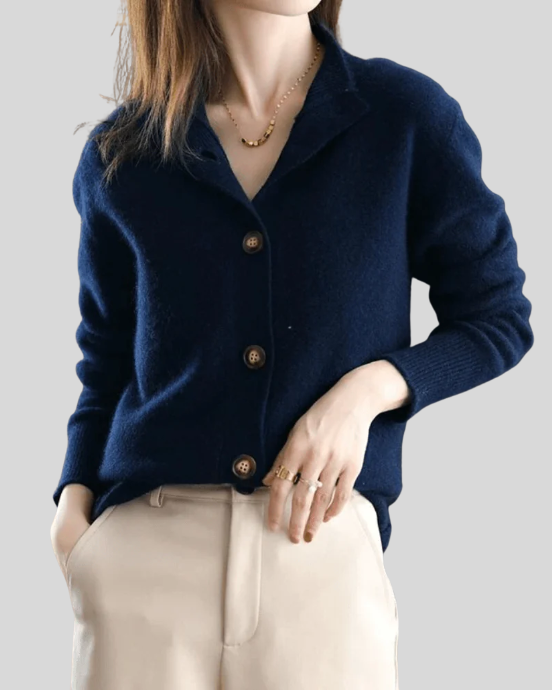 Navy Blue / 3XL(24-26)